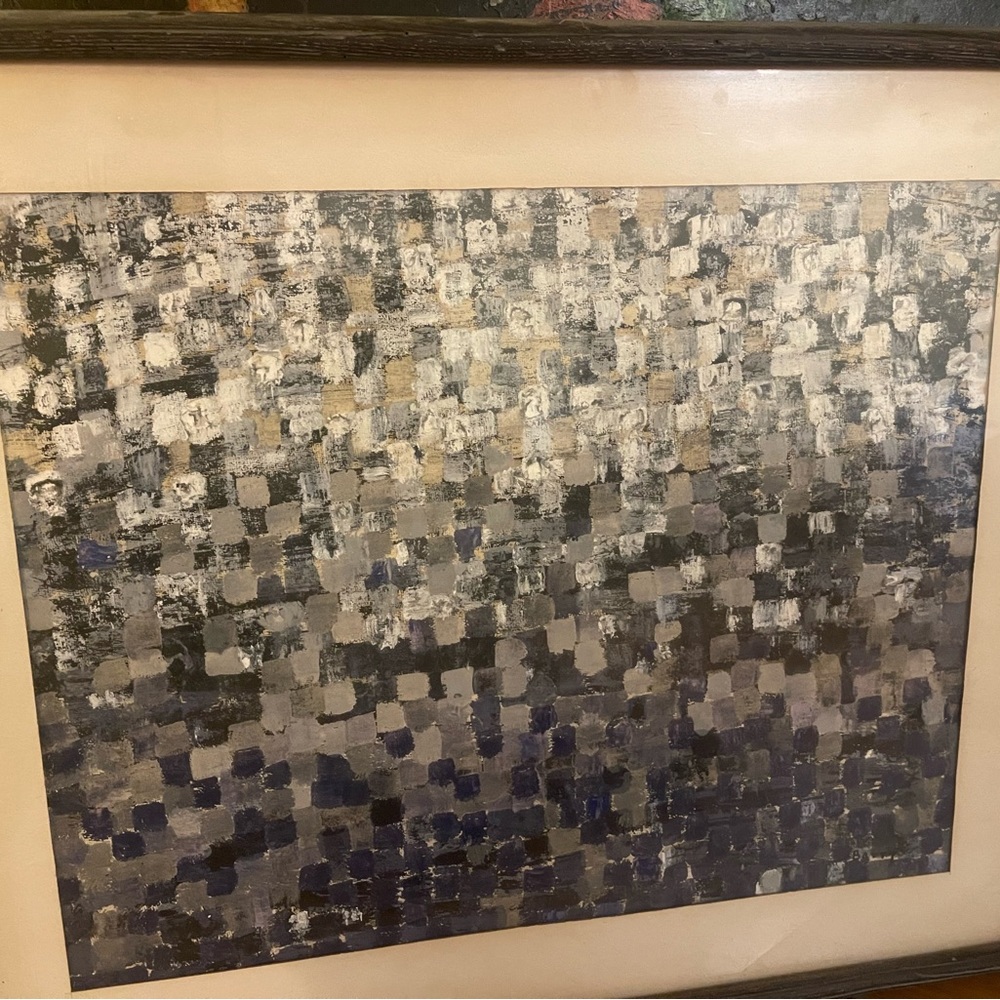 Original frank Barry painting from the village in nyc